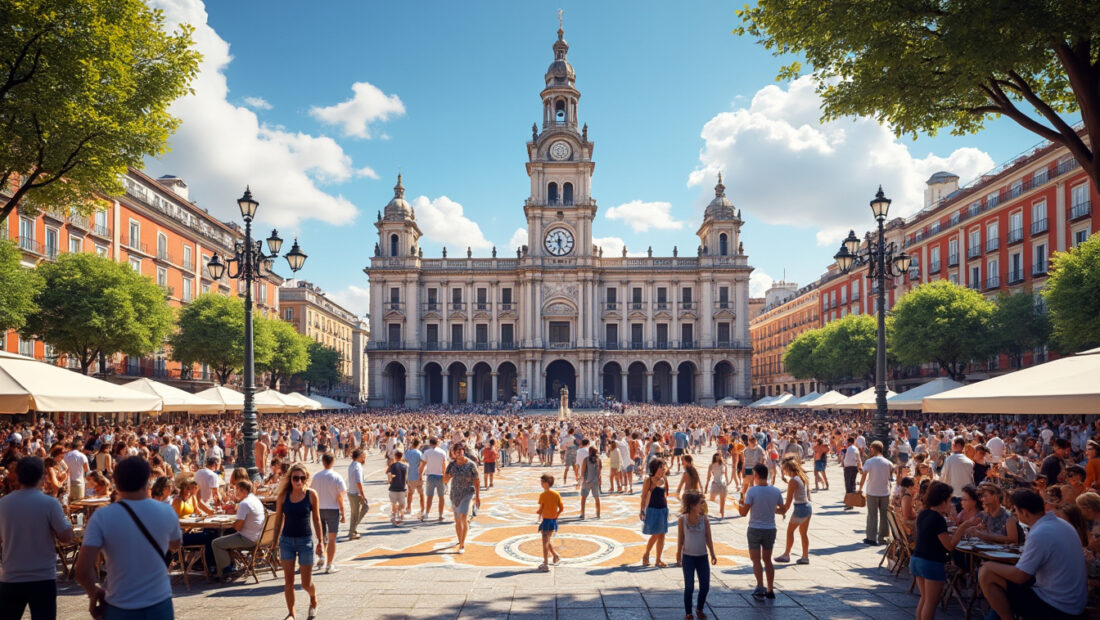 explorez la puerta del sol à madrid, découvrez ses sites emblématiques et profitez des nombreuses activités pour vivre pleinement l'ambiance unique du centre-ville.