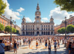 explorez la puerta del sol à madrid, découvrez ses sites emblématiques et profitez des nombreuses activités pour vivre pleinement l'ambiance unique du centre-ville.