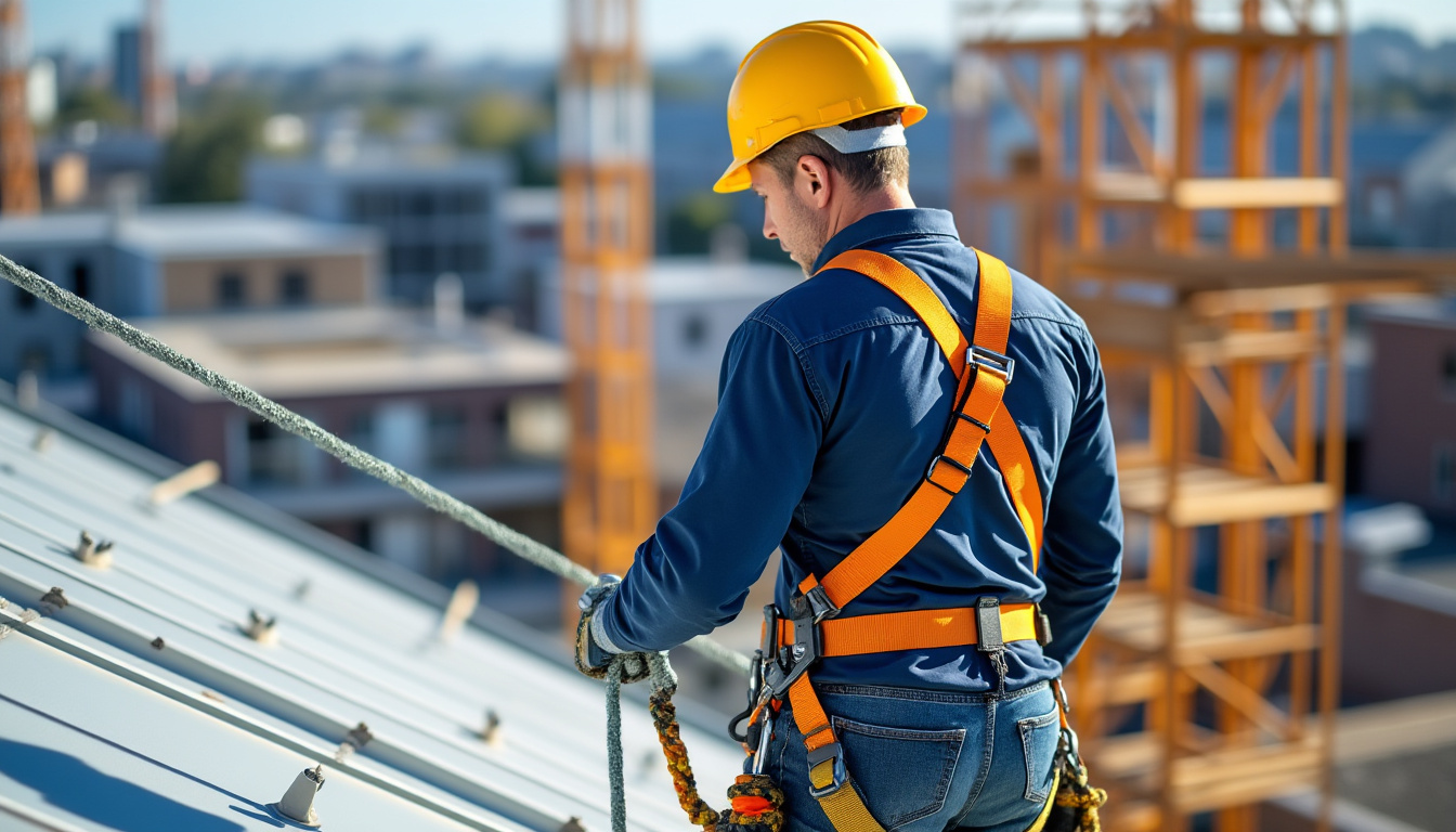 assurez votre sécurité avec le kit harnais antichute n°2 « toiture » - réf. 3616kit2v, conçu pour une protection optimale lors de travaux en hauteur. confort, robustesse et fiabilité garantis.