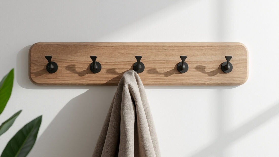 découvrez notre patère murale avec 7 crochets, idéale pour un rangement élégant et pratique. parfaite pour organiser vos vêtements et accessoires tout en optimisant l'espace de votre intérieur.