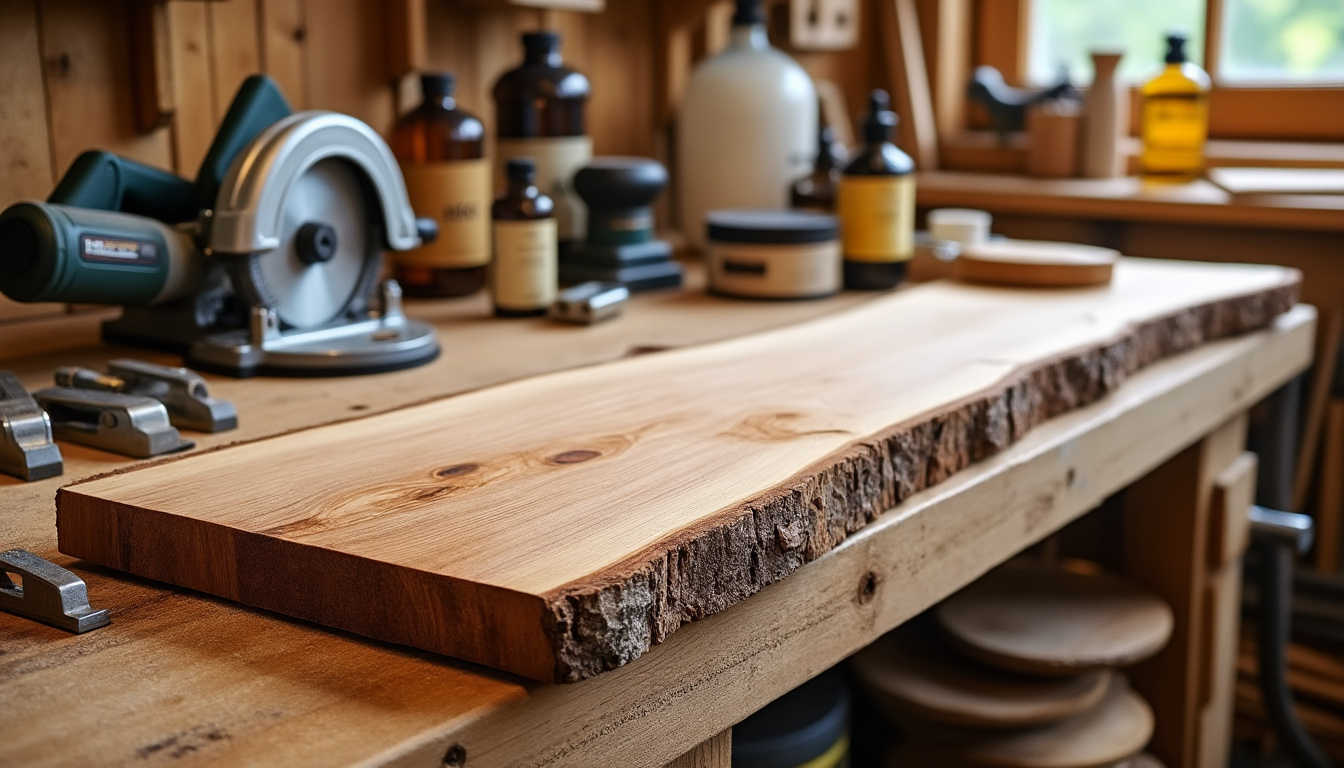 découvrez notre planche de sapin brute aux bords naturels, parfaite pour donner vie à tous vos projets de bricolage et décoration.