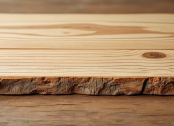 découvrez notre planche de sapin brute aux bords naturels, idéale pour donner vie à tous vos projets de bricolage et de décoration avec une touche authentique.