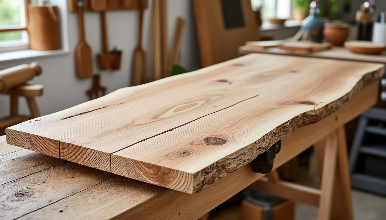 découvrez notre planche en bois de hêtre brut, finement sculptée avec précision, idéale pour une touche naturelle et élégante dans votre cuisine.