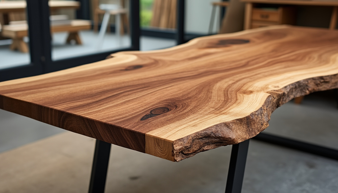 découvrez notre plateau de table en cèdre massif, alliant sur-mesure et élégance naturelle pour sublimer votre intérieur avec un mobilier unique et durable.