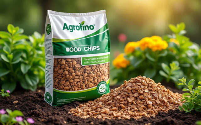 découvrez le sac de 50 l de copeaux de bois naturels agrofino, idéal pour un paillage écologique, durable et efficace qui protège vos plantes tout en enrichissant le sol.