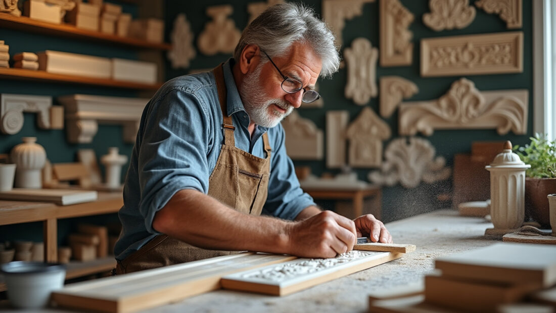 découvrez thierry, artisan passionné, et plongez dans l'univers des moulures murales décoratives. explorez ses secrets et son savoir-faire unique pour sublimer vos espaces.