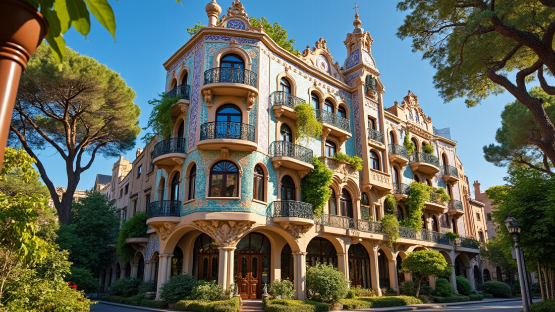 découvrez casa vicens, le tout premier chef-d'œuvre éblouissant de gaudí, symbole de l'innovation architecturale et de l'art moderniste à barcelone.