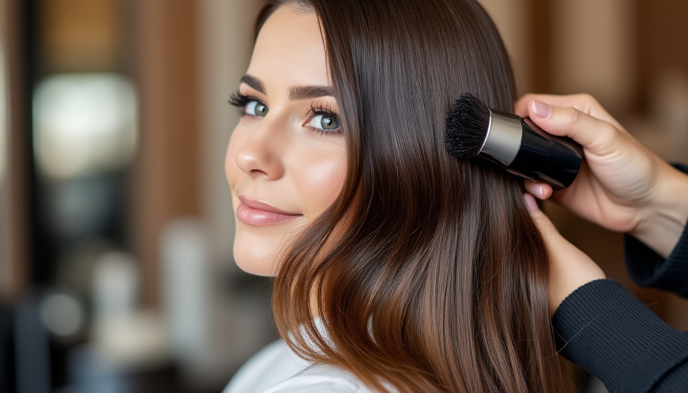 sublimez vos cheveux avec la coloration bbhair shine 6 blond foncé. son flacon de 60 ml offre une brillance intense et une couleur lumineuse.
