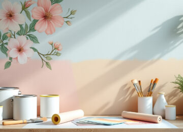 découvrez nos conseils pour choisir la peinture idéale afin de relooker facilement et efficacement votre papier peint, et donner une nouvelle vie à vos murs.