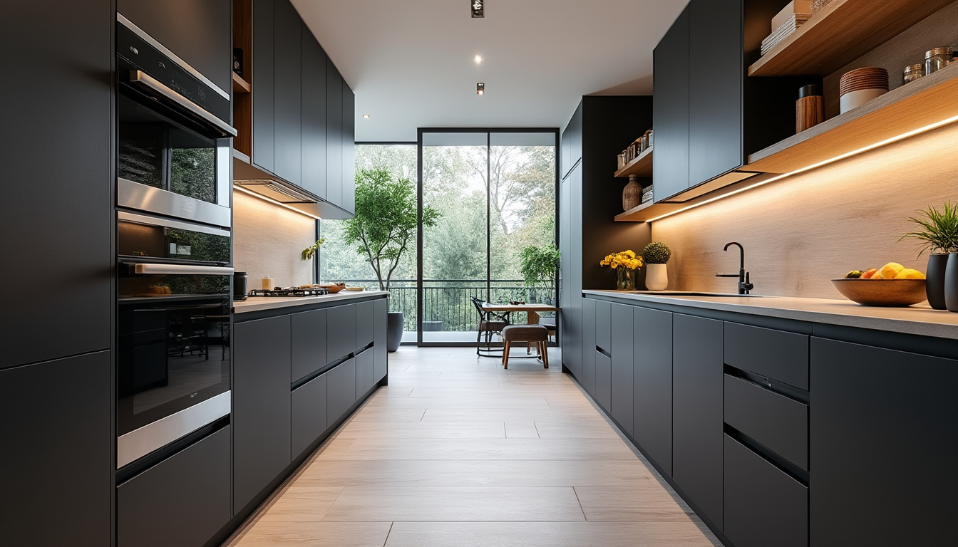 découvrez la cuisine parallèle optimisée avec le modèle toronto, alliant design intelligent et fonctionnalité pour un espace moderne et efficace.