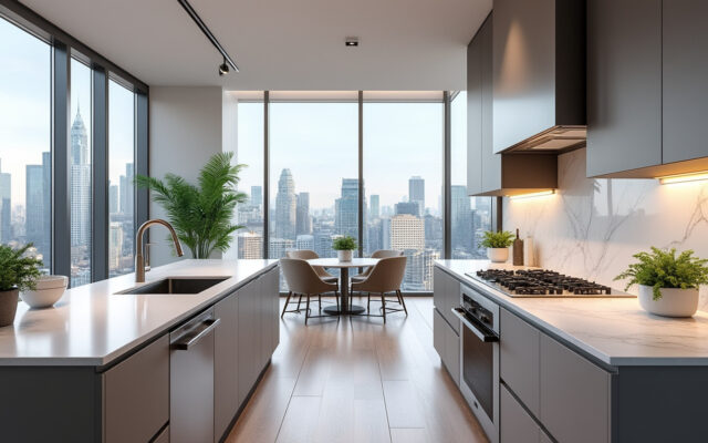 découvrez la cuisine parallèle optimisée avec le design intelligent du modèle toronto, alliant fonctionnalité et esthétisme pour un espace culinaire moderne et efficace.