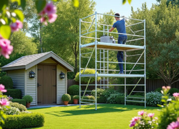 découvrez l'échafaudage spécial jardin naturoll 3m de duarib, l'allié idéal pour sécuriser et faciliter tous vos travaux extérieurs. pratique, robuste et facile à monter, il s'adapte parfaitement à vos besoins de jardinage et bricolage.