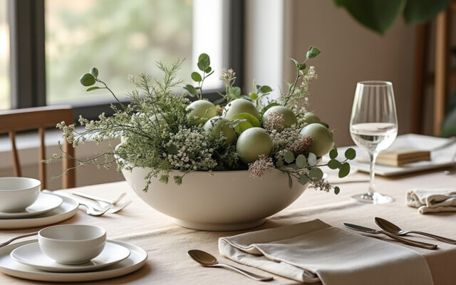 apportez élégance et raffinement à votre décoration avec le centre de table erdiko, une pièce idéale pour sublimer vos repas et votre intérieur.