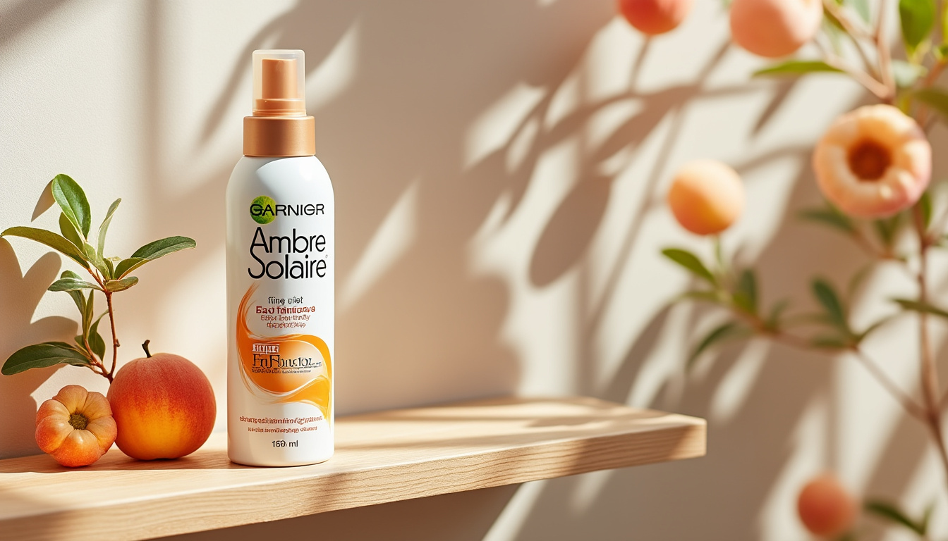 découvrez la brume autobronzante garnier ambre solaire 150 ml pour un teint hâlé et lumineux, sublimé naturellement, sans exposition au soleil.