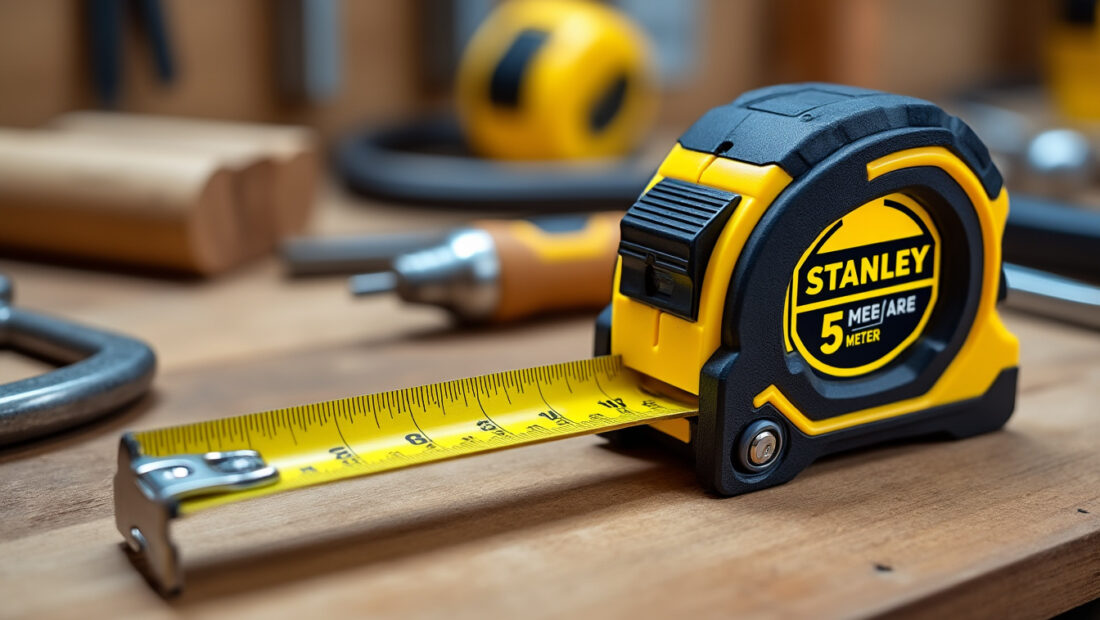 découvrez le mètre ruban stanley 5 m x 19 mm, conçu pour des mesures précises et fiables. robuste et pratique, il vous accompagne sur tous vos chantiers.