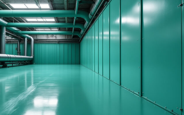 découvrez notre peinture haute résistance pour métal en vert turquoise ral 6016, offrant une protection antirouille efficace pour surfaces intérieures et extérieures. idéale pour préserver et décorer vos structures métalliques durablement.