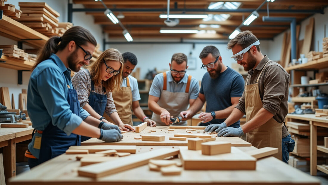 découvrez notre programme de formation professionnelle pour adultes spécialisé dans les métiers du bois, alliant savoir-faire traditionnel et techniques modernes pour réussir votre carrière.