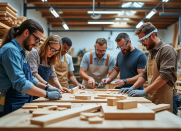découvrez notre programme de formation professionnelle pour adultes spécialisé dans les métiers du bois, alliant savoir-faire traditionnel et techniques modernes pour réussir votre carrière.