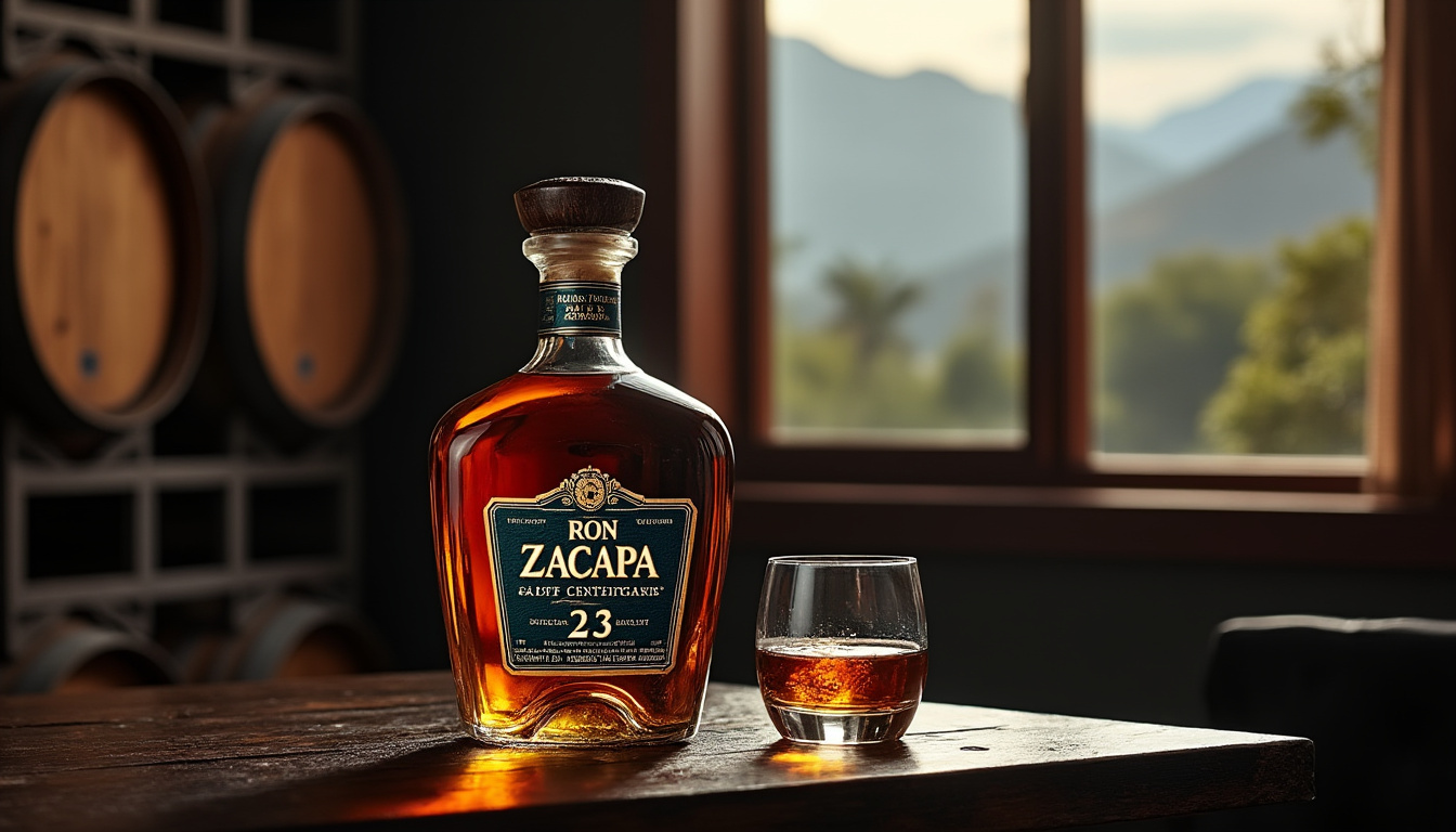 découvrez solera gran reserva n°23, l'expression ultime du ron zacapa centenario en bouteille de 70 cl, alliant richesse, finesse et tradition pour une expérience de dégustation exceptionnelle.