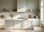 découvrez une cuisine apaisante où les couleurs harmonieuses rencontrent un design élégant pour créer un espace accueillant et raffiné.